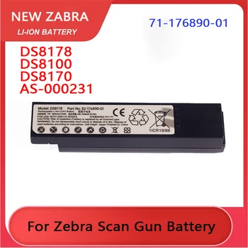 Nove originalne zamjenske baterije za Zebra DS8178 DS8100 DS8170 AS-000231; 82-176890-01 71-176890-01 BTRY-DS81EAB0E-00