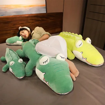 Novi 60-110 cm pliš igračke sa simuliranim krokodila, plišane životinje, plišani jastuk, lutka, Uređenje kuće, Dar za djecu