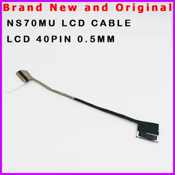 Novi LCD kabel za laptop Clevo NS70 NS70MU sa LCD zaslonom, fleksibilan kabel 6-43-NS701-011-1C LCD 30PIN