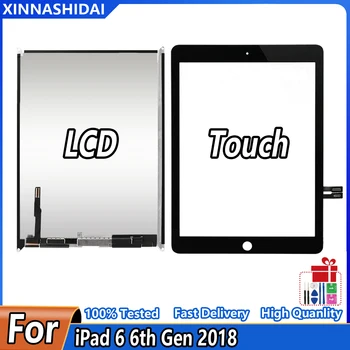 NOVI LCD Zaslon osjetljiv na dodir Za iPad 2018 A1893 A1954 Zaslon Osjetljiv na dodir Digitalizator ploče LCD Displej Za iPad 6 6th Gen 2018 A1893 A1954