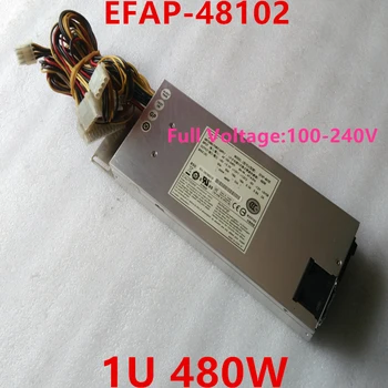 Novi originalni napajanje za Etasis 1U 480 W, odvodna napajanje EFAP-48102