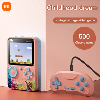 Novi prijenosni gaming uređaj Xiaomi Youpin G5, 500 igre, retro igraća konzola s LCD ekrana, igračaka za djecu i odrasle