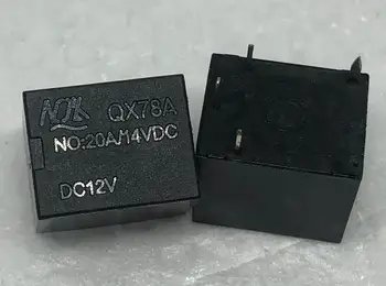 Novi relej QX78A DC12V (T78-1A-12V-20A) s 4 kontaktima
