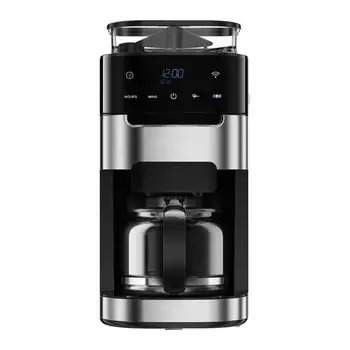 OEM 1,5 l black automatski kapanje aparat s кофемолкой, električna kapanje aparat za kavu