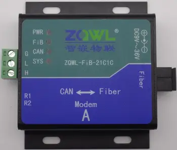 Optički konverter CAN CAN-vlakna/prilagodljiva brzina prijenosa podataka u бодах/velike brzine do 1000 Kbit/s