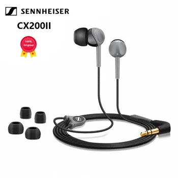 Originalne slušalice Sennheiser CX200II HIFI sustav za iPhone Androd, stereo slušalice u uho, prugast woofera slušalice, sportske slušalice za trčanje