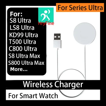 Originalni Bežični Punjač Za Pametne Sati S8 T8 LS8 KD99 T500 C800 S800 Ultra MAX Smartwatch Watch8 Max IW8 Pro USB-Kabel za Napajanje