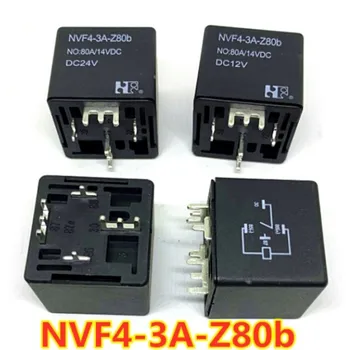 Originalni NOVI Auto releja 5 kom./lot NVF4-3A-Z80b DC12V NVF4-3A-S80b NVF4 3A Z80b NVF4-3C-Z60b DC12V 24VDC 5PIN/4PIN