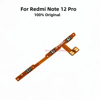 Originalni Za Xiaomi Redmi Note 12 Pro 5G Gumb za Uključivanje Isključivanje Bočne Tipke za Ugađanje Glasnoće Fleksibilan Kabelski Priključak Rezervni Dijelovi