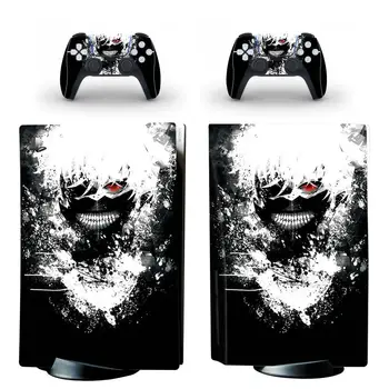 Oznaka na omote Tokyo Ghoul PS5 Standard Disc Edition za konzole PlayStation 5 i kontroler Vinil naljepnica na naslovnici PS5