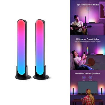 Pametan led svjetiljka s trake RGB Atmosferski lampa za Sinkroniziranje glazbe Nekoliko načina Zidni tv noćno svjetlo za gaming sobe