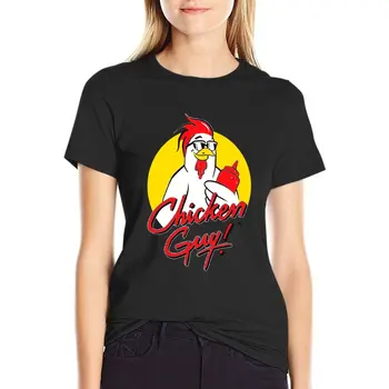 Pileća guy Fieri! majica za даунтауна, odjeća u stilu kawai, t-shirt s grafičkim uzorkom, ženska t-shirt