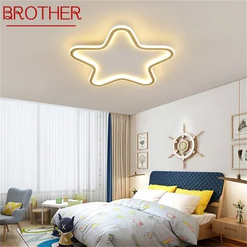 Plafonjere BROTHER Zlatne ultra-tanki svjetiljke Moderne i jednostavne lampe LED Star Home za dnevni boravak i blagovaonica