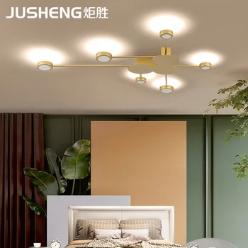 plafonjere moderne rasvjete u spavaćoj sobi, hodnik, viseće svjetiljke, sjenila za svjetiljke, tkanina stropna svjetiljka, svjetlo strop