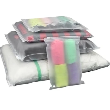 Plastične vrećice s Patent-Zatvarač, Prozirna Ambalaža, Mat Torbica, Brtveni Organizator Munje, Prometne Tkanina, Ambalaža Za Skladištenje