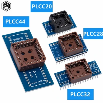 PLCC20 PLCC28 PLCC32 PLCC44 za DIP 20 28 32 44 USB Univerzalni Brojač IC Adapter Ispitna Utičnica za TL866CS TL866A EZP2010
