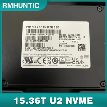 PM1733 Za Samsung Novi korporativni server ssd MZWLJ15THALA-00007 15.36 T U2 NVME PCIE4.0 SSD