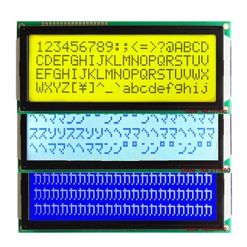 Povećan LCD zaslon sive boje 2004 20*4 20x4 2004L Plavo-žute i sive boje, Najveći 204-znakovnu Дисплейный modul 146*62,5 MM BC2004B RC2004C