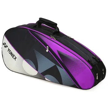 Pravi profesionalna torba za badminton Yonex, sportski ruksak unisex s uredom za obuću, koja ima većina pribora za badminton
