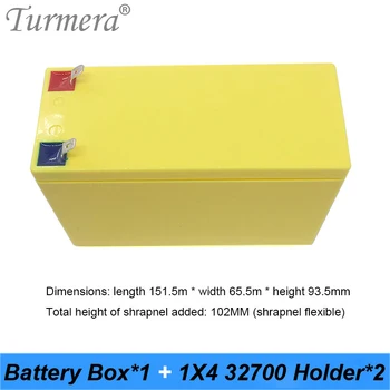 Pretinac za baterije Turmera 32650 32700 Lifepo4 sa Nosačem 1x4 za Neprekidno napajanje od 12 v i korištenja baterije электровелосипеда 2020