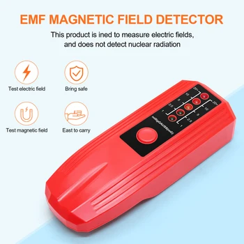 Prijenosni detektor elektromagnetskog zračenja za Upotrebu, robustan za istraživanje paranormalnih valova, testiranje EMF za električne uređaje