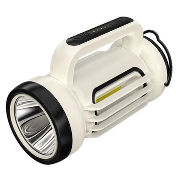 Prijenosni moćna led svjetiljka, USB Punjiva reflektor s bočnim osvjetljenjem, Ультраяркий ručna svjetiljka za kampiranje i ribolov na otvorenom