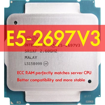 Procesor Intel Xeon E5 2697V3 E5 2697 V3 14-core 2,60 Ghz LGA 2011-3 PROCESOR HUANANZHI X99 F8 Matična ploča za kit Intel xeon