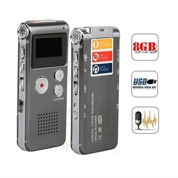 Profesionalni 8GB 650Hr Digitalni Audio/Озвучивающий Diktafon MP3 Player Digitalni USB-Olovka Za Pisanje Flash Drive Disk Pen