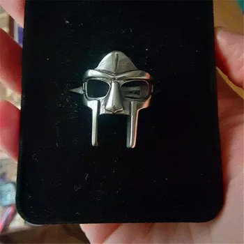 Prstenje u gotičkom stilu hip-hop MF DOOM Maska za muškarce, gladijator u stilu punk, egipatski faraon, muški prsten, klasični retro nakit pribor jz365
