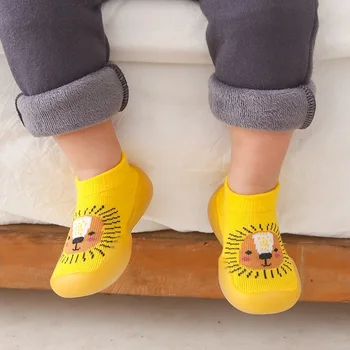 Prvi šetač od pletenje tkanina Kruleepo za djevojčice i male dječake, хлопковая casual cipele i za novorođenče, kucni čarape za bebe