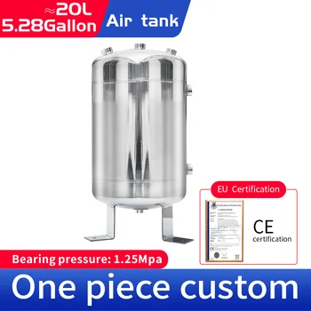Pufer spremnik od nehrđajućeg čelika kapaciteta 20 l 304, s malim zračnim vakuum Rezervoar za kompresor za zrak Prilagođenog stila