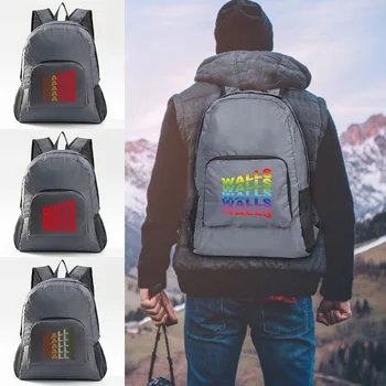 Putni sklopivi ruksak lagan Prijenosni ruksak za muškarce i žene 2023, marširati ruksak za kampiranje, torba za pohranu s po cijeloj površini na zidovima