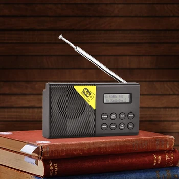 Ručni prijenosni digitalni DAB radio FM Bluetooth 5,0, audio player za dom, 2,4-inčni LCD zaslon, стереофоническое digitalni radio