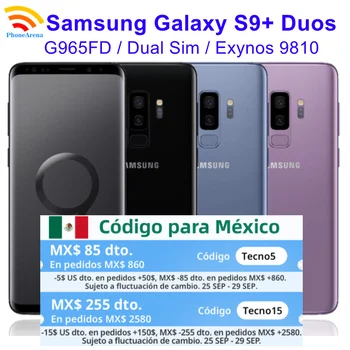 Samsung Galaxy S9 + S9 Plus Duos G965FD s dvije sim kartice Originalna Globalna verzija 6,2 