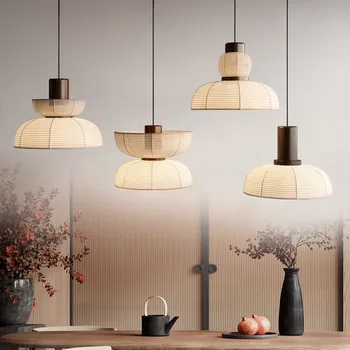 Skandinavski vrećaste nijanse E27 led viseće svjetiljke, luster u stilu Wabi Sabi, Rasvjeta u stilu minimalizma, led stropne luster