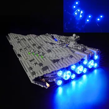 Skup USB-lampe za dizajner Lego 75190 Star destroyer Prvog reda 75190 - (Model LEGO nije uključena)