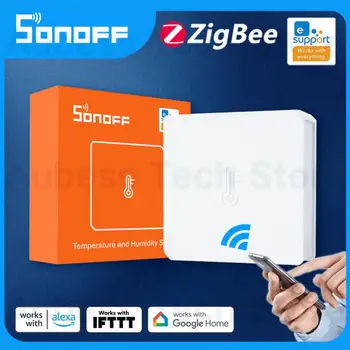 SONOFF eWeLink Naprava Za Pametne Kuće SNZB 02 ZigBee Senzor Temperature Detektor Vlage Zraka Termometar Za Alexa, Google Assistant