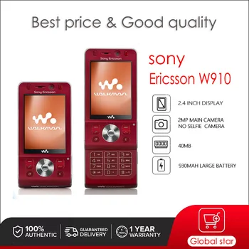 Sony Ericsson W910 original W910i W918c 2,4 inča 2 Mp mobilni telefon Besplatna Dostava Visoke Kvalitete