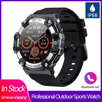Sportski Pametni Satovi na otvorenom Bluetooth Poziv IP68 Vodootporan Fitness Tracker Vrijeme Krvni Tlak Vježba Disanja Smartwatch