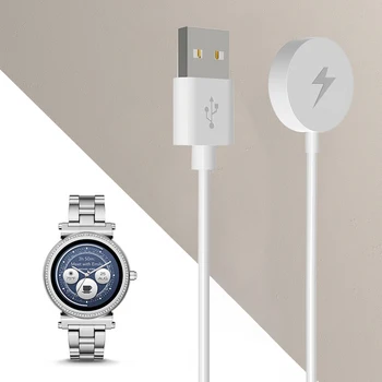 Stalak za USB kabel za punjenje, prijenosni pametni sat, bežični punjenje, lagani prijenosni pribor za Michael Kors Access Sofie