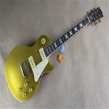 Standardna električna gitara P90 LP, Žuto Zlato, Glazbeni instrument, Na raspolaganju