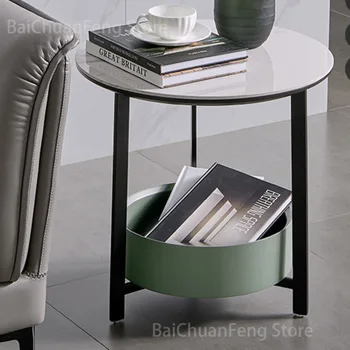 Stolići u stilu minimalizma u stilu Rock, talijanski kutni stol, Namještaj za mali dnevni boravak, stol za kavu, mali stolić, Čaj stol