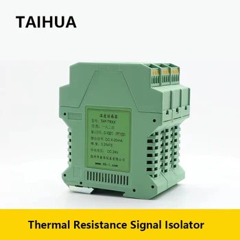 Termička otpornost odašiljača izolacije signala PT100 PT1000 Cu50 Cu100 Ni100, Ni1000 S više ulaza, Izlaz 4-20 MA, 0-5 V, 0-10 U