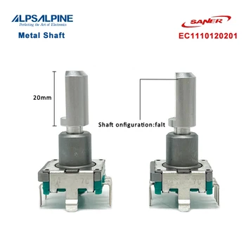 Tip metalne osovine senzor ALPE EC1110120201 bez stajanja Okretni moment: 3-30 mn.m na ravan vratilu