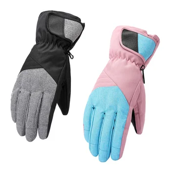 Tople muške rukavice za snijeg, zimske ženske rukavice za snijeg, ženske skijaške rukavice sa grijanjem, sportska ulica muška gornja odjeća
