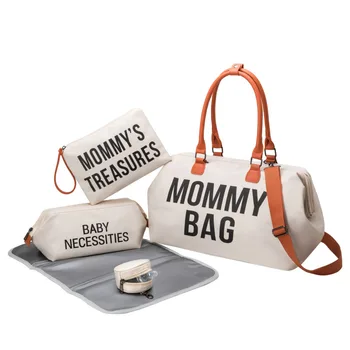 Torba za pelene, ruksak za mamu, veliki ruksak za mlađe dječake i djevojčice, radiouredaj putnu torbu za mame s 3 izoliranim džepovima, dječje recepciji