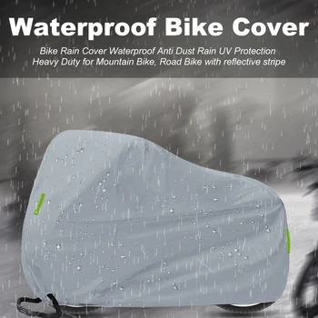 Torbica za bicikl odjeća za kišu Vodootporan Od Prašine i Kiše UV Zaštita za mtb Cestovni Bicikl sa reflektirajuća traka 200x110x70 cm