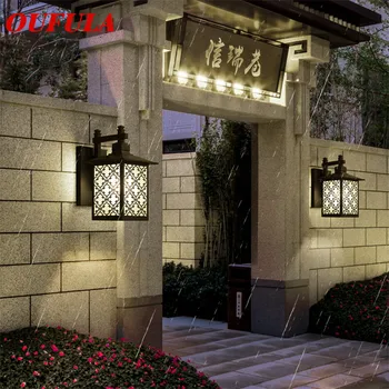 Ulične zidne svjetiljke SOFEINA, vodootporan Moderna kreativna ukras za dvorišta, hodnika, duplex Vile