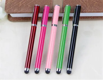 univerzalni olovka od aluminijske legure 2 u 1 sa zaslonom osjetljivim na dodir i kemijskom olovkom 9.0 za ipad, iphone, samsung