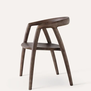 Uredski suvremeni skandinavski stolice, Drvene dizajner Igre stolice za blagovaonicu, Pokretne društvene ležaljke, Ulje jaslice, visoka stolica za hranjenje